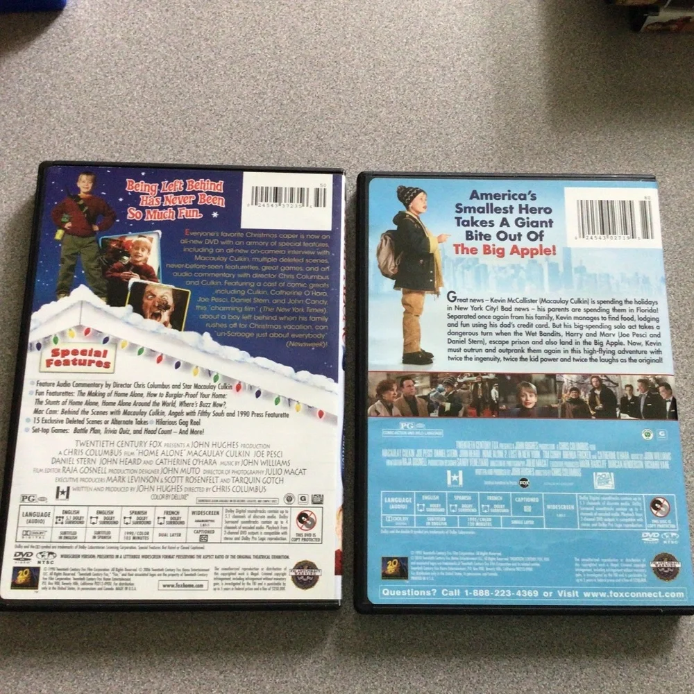 Home Alone dvd 1&2 - Picture 2 of 2